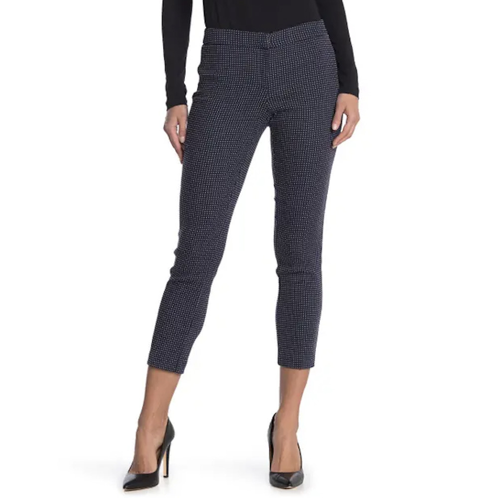 Amanda & Chelsea Diamond Dot Wider Ankle Leg Pants, Size 6​​​​​​​​​​​​